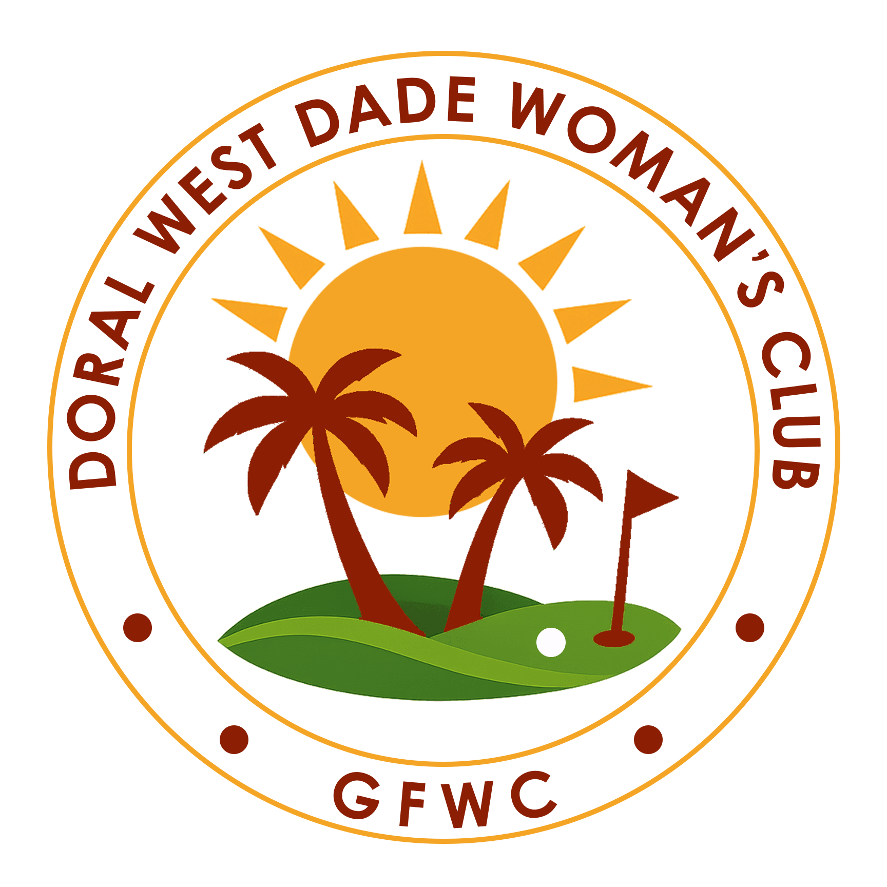 GFWC Doral West Dade Club Logo