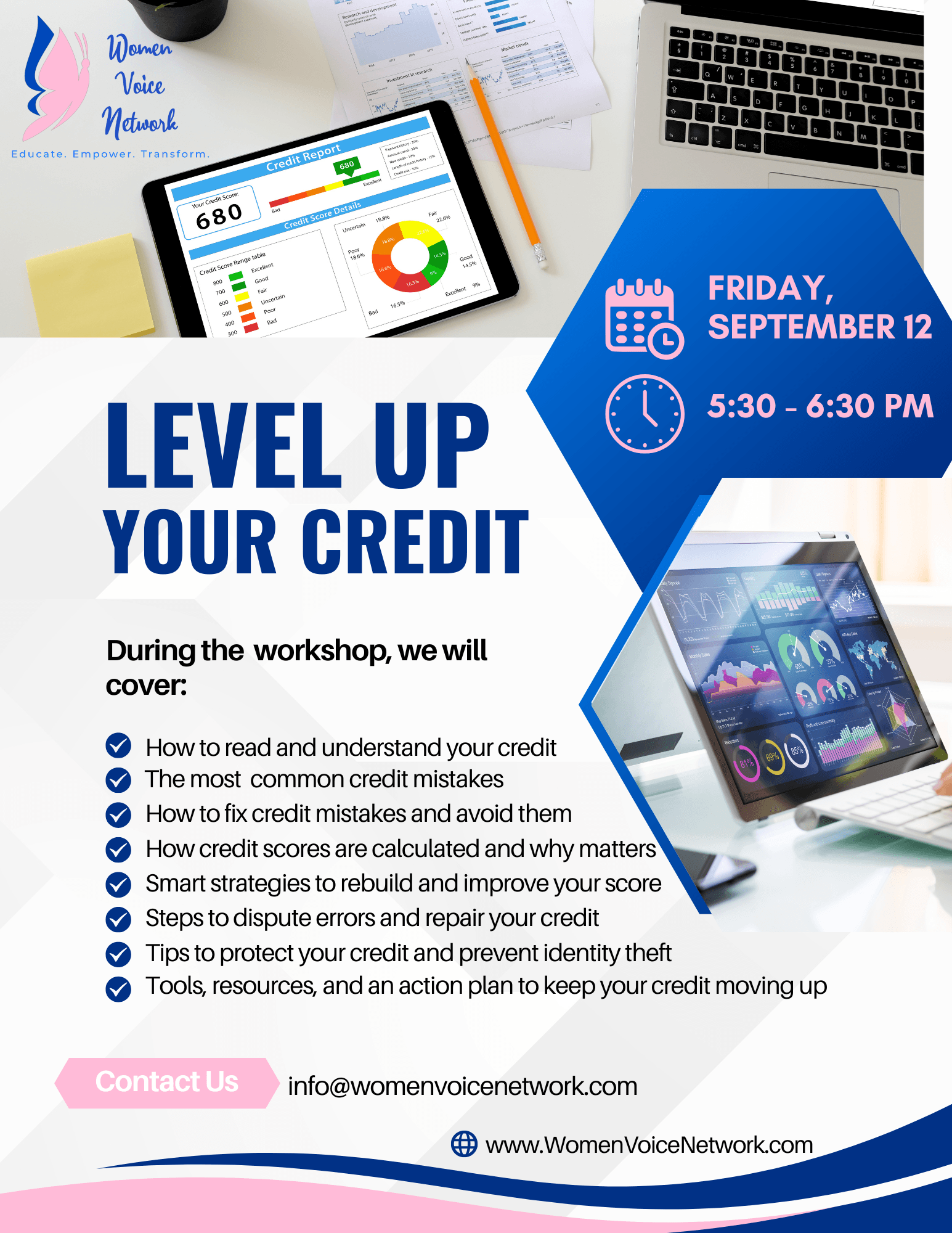 Level Up Your Credit – Financial Empowerment